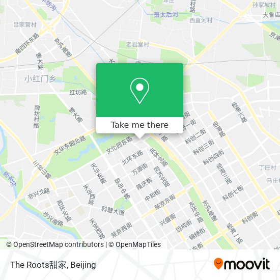 The Roots甜家 map