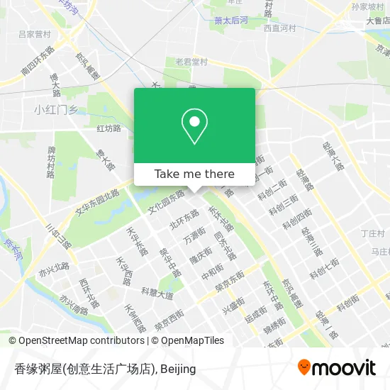 香缘粥屋(创意生活广场店) map