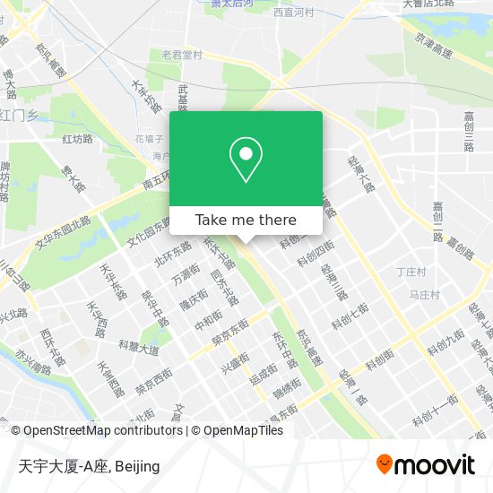 天宇大厦-A座 map