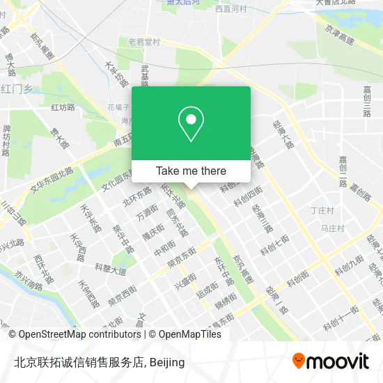 北京联拓诚信销售服务店 map