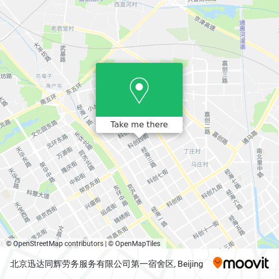 北京迅达同辉劳务服务有限公司第一宿舍区 map