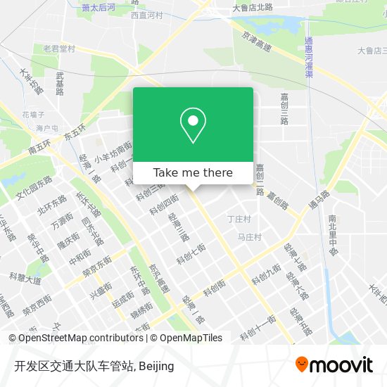 开发区交通大队车管站 map