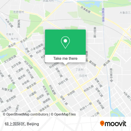 锦上国际区 map