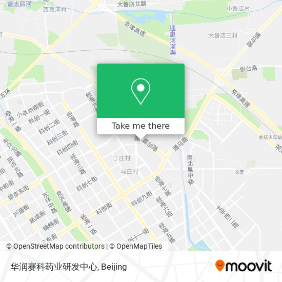 华润赛科药业研发中心 map