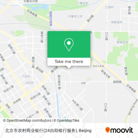 北京市农村商业银行(24自助银行服务) map