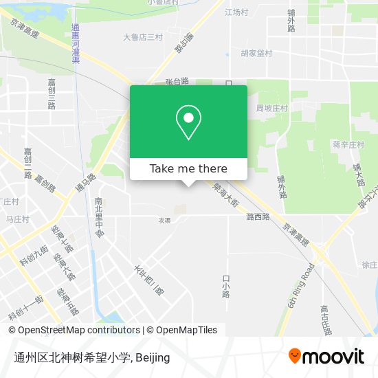 通州区北神树希望小学 map
