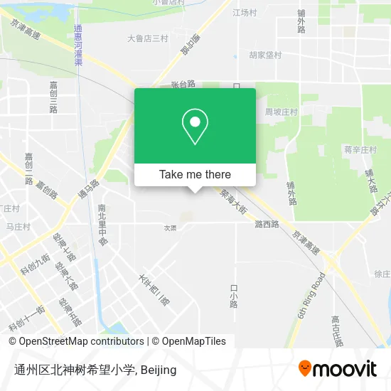 通州区北神树希望小学 map