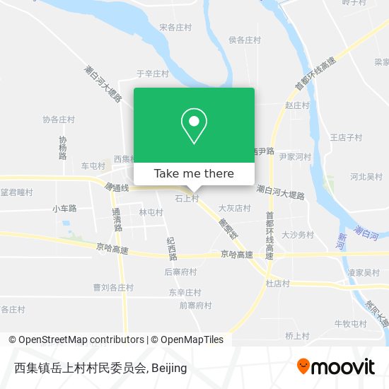 西集镇岳上村村民委员会 map