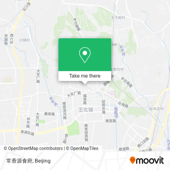 常香源食府 map