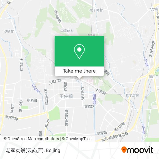 老家肉饼(云岗店) map