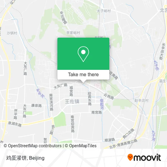 鸡蛋灌饼 map