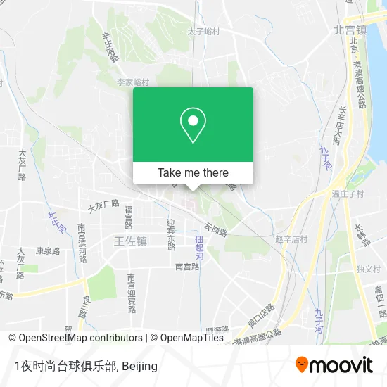 1夜时尚台球俱乐部 map