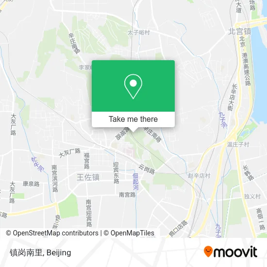 镇岗南里 map