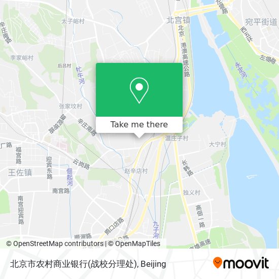 北京市农村商业银行(战校分理处) map