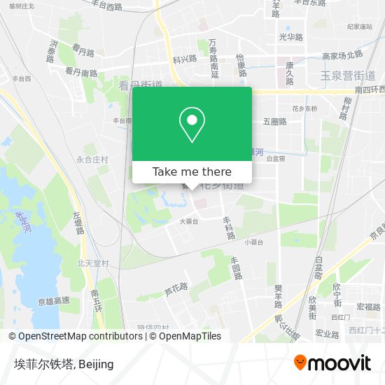埃菲尔铁塔 map