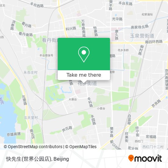 快先生(世界公园店) map