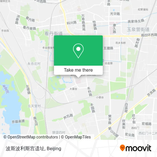 波斯波利斯宫遗址 map