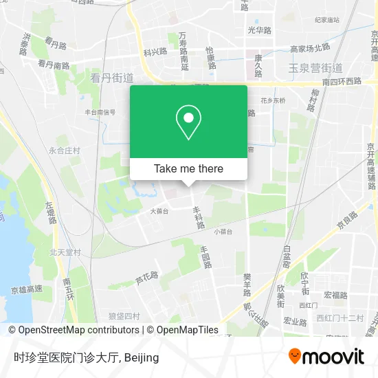 时珍堂医院门诊大厅 map