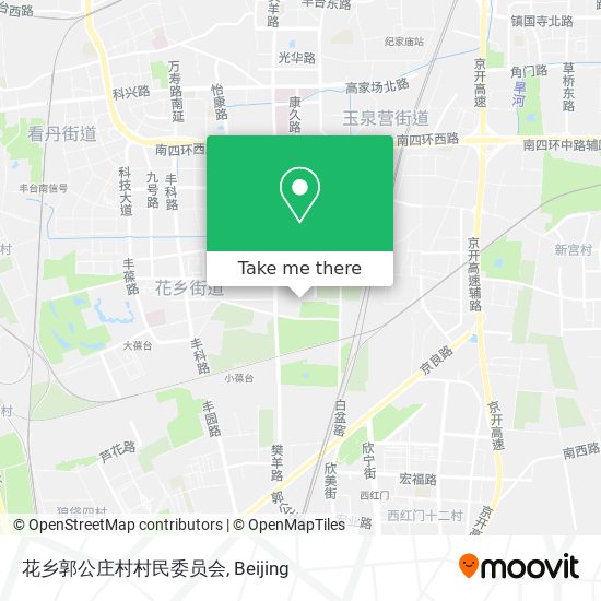 花乡郭公庄村村民委员会 map