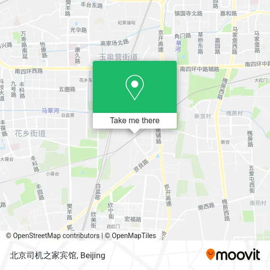 北京司机之家宾馆 map
