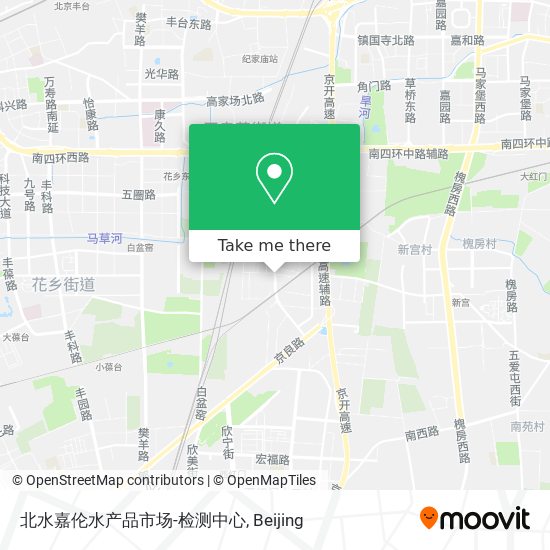 北水嘉伦水产品市场-检测中心 map