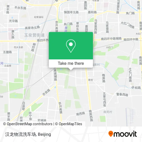 汉龙物流洗车场 map