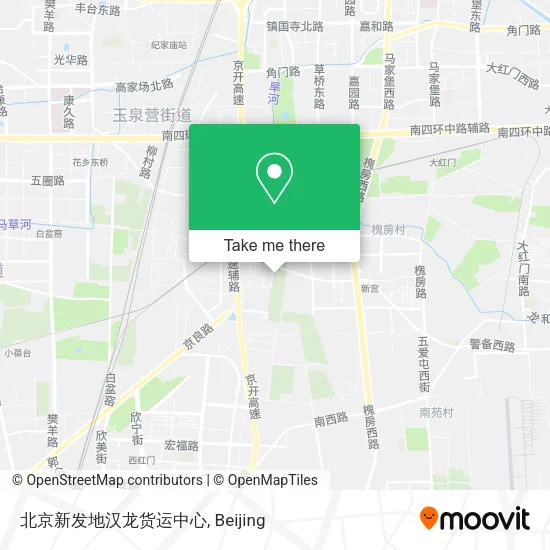 北京新发地汉龙货运中心 map