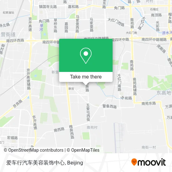 爱车行汽车美容装饰中心 map
