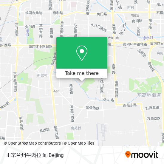 正宗兰州牛肉拉面 map