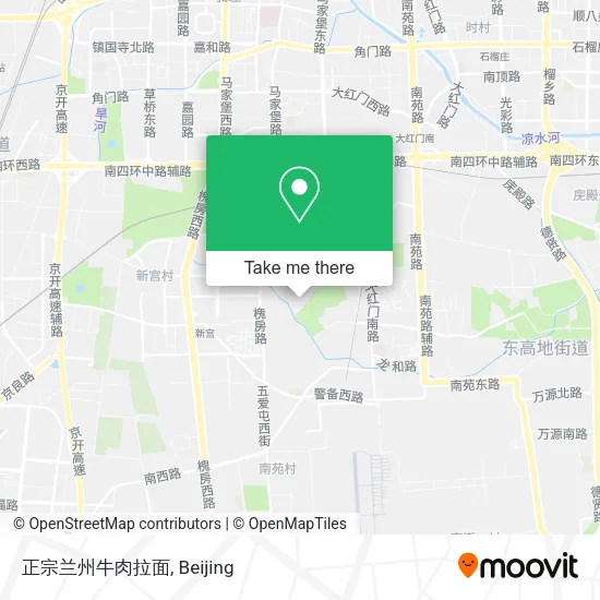 正宗兰州牛肉拉面 map