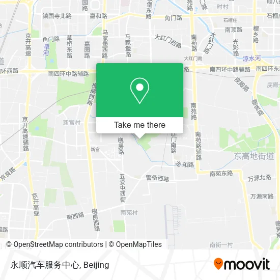 永顺汽车服务中心 map
