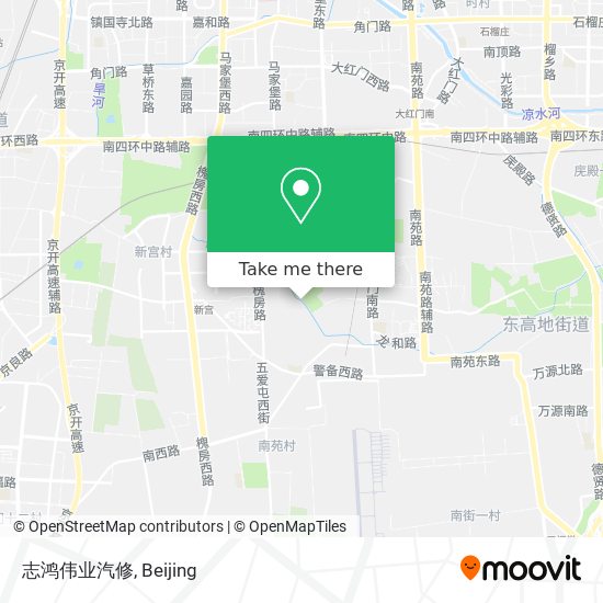 志鸿伟业汽修 map