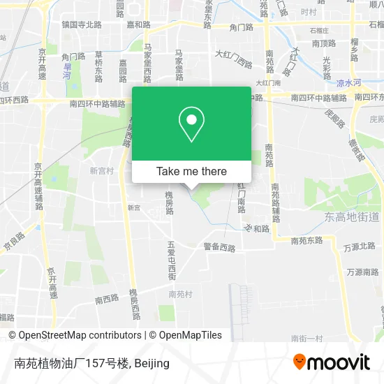 南苑植物油厂157号楼 map