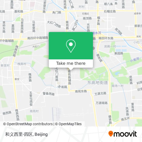 和义西里-四区 map