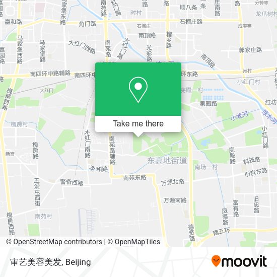 审艺美容美发 map