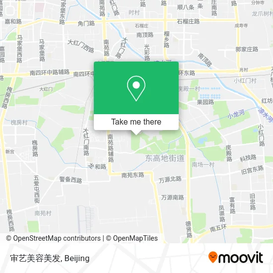 审艺美容美发 map