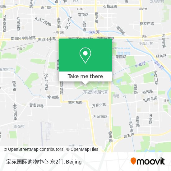 宝苑国际购物中心-东2门 map