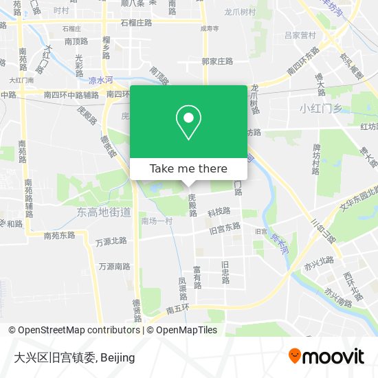 大兴区旧宫镇委 map
