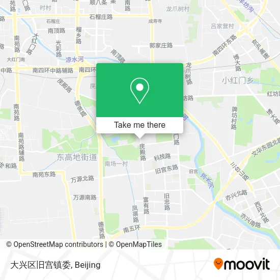 大兴区旧宫镇委 map