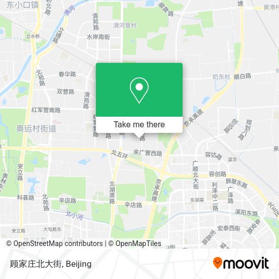 顾家庄北大街 map