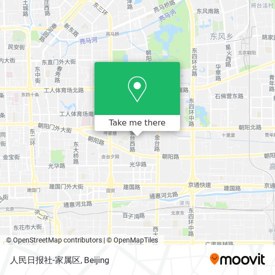 人民日报社-家属区 map