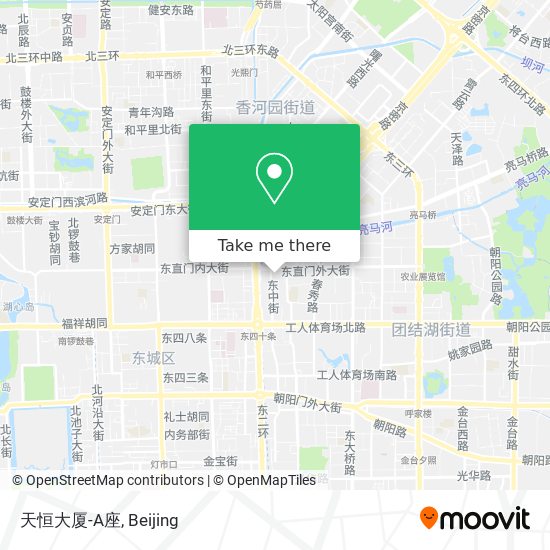 天恒大厦-A座 map