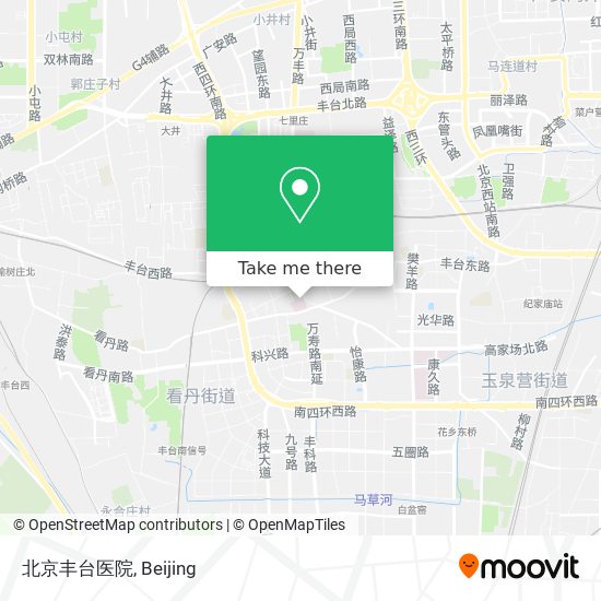 北京丰台医院 map