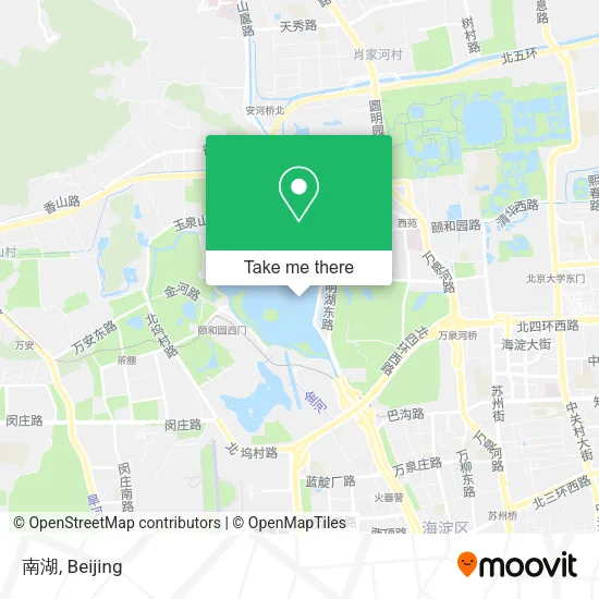 南湖 map