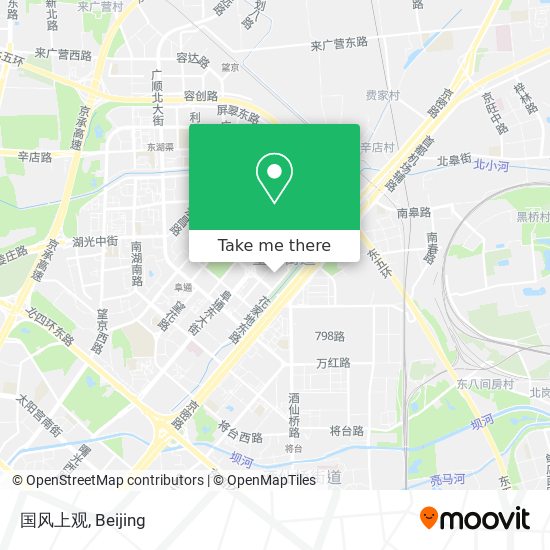 国风上观 map