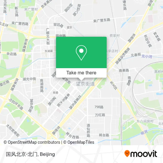 国风北京-北门 map