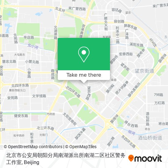 北京市公安局朝阳分局南湖派出所南湖二区社区警务工作室 map