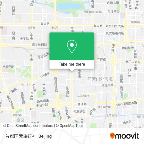 首都国际旅行社 map