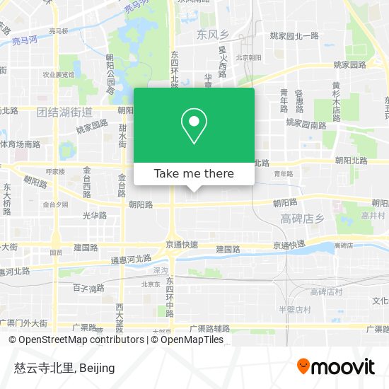 慈云寺北里 map