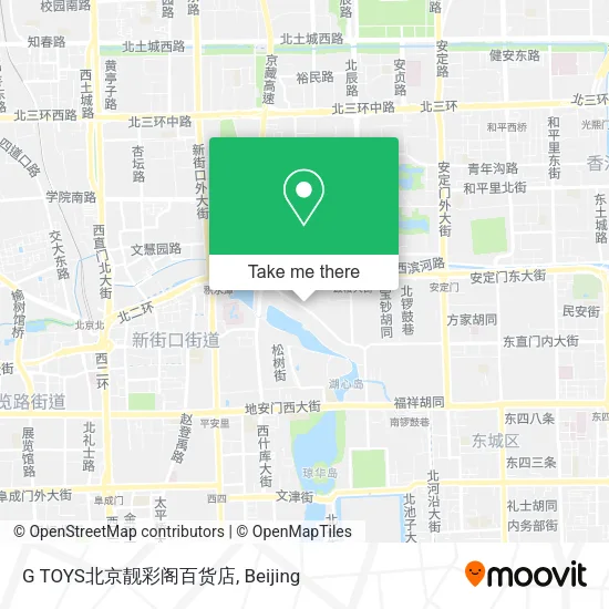 G TOYS北京靓彩阁百货店 map